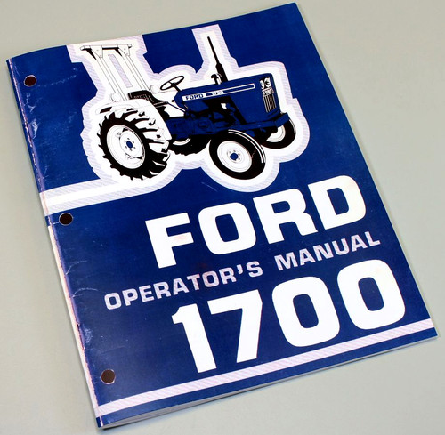 Ford 1700 tractor owners - tractor,