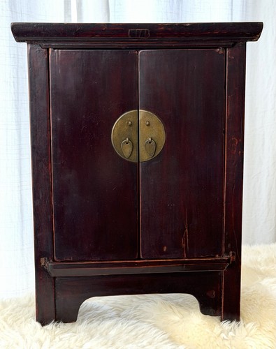 Antique chinese red - red, lacquer