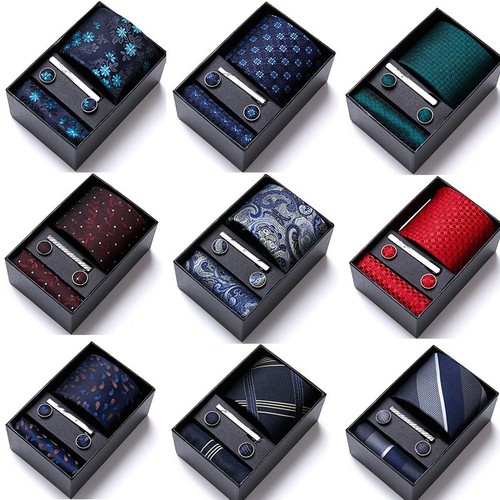Quality tie hanky cufflinks - tie,