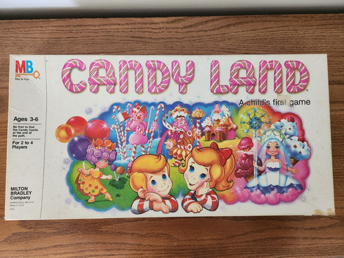 Vintage 1984 candy land board - 1984,