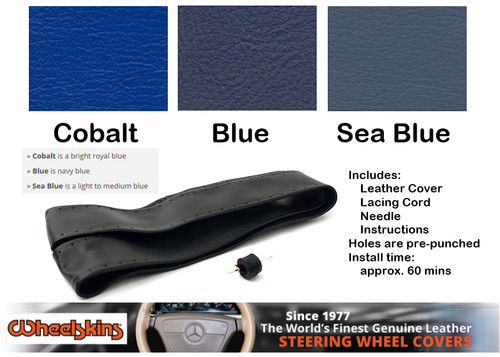 Leather steering wheel covers - leather,