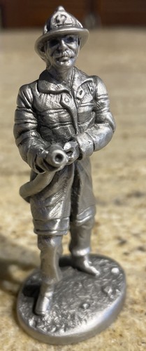 Firefighter hudson fine pewter - firefighter,