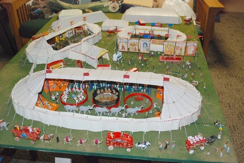 Circus tents set - circus,