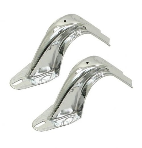 Chrome rear deck lid - x2,