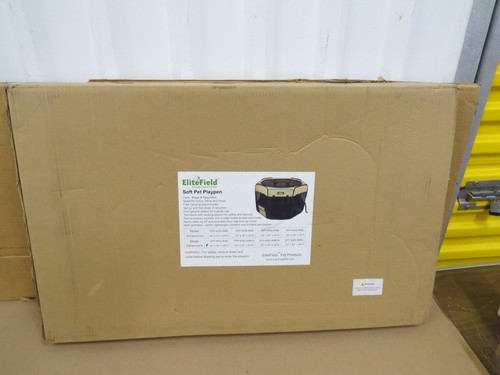 Elitefield soft pet playpen - soft,