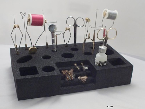 Fly tying tool - tool, caddy