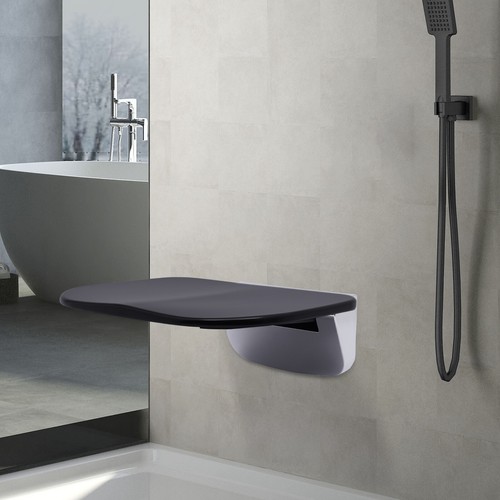 Folding shower seat wall - 14",