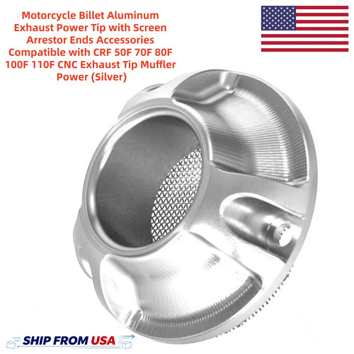 Motorcycle muffler exhaust tip - exhaust,
