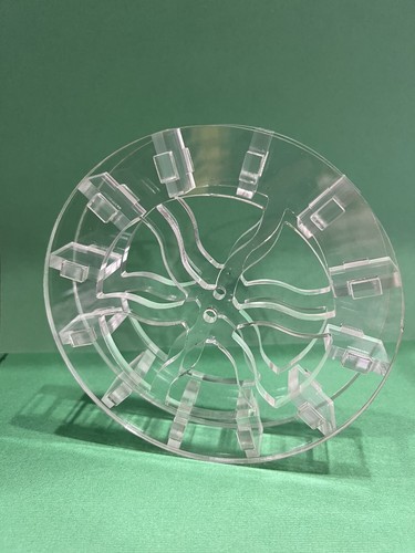 Acrylic laser cut water - 1/4",
