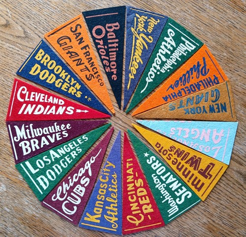 1950s 1960s vintage - 1950s-1960s, baseball