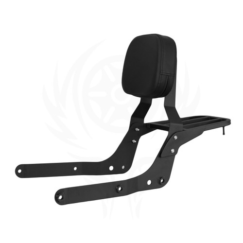 Black sissy bar backrest - backrest, &