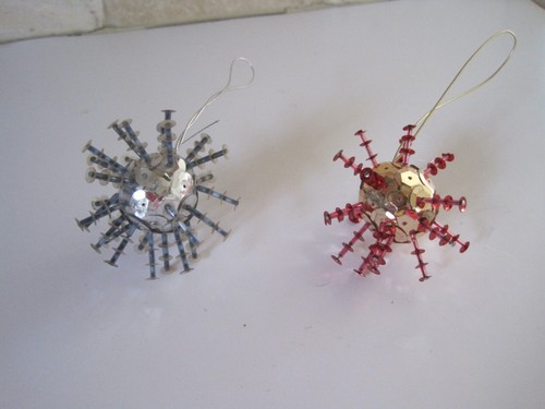 Bead sequin sputnik - sequin, ornament
