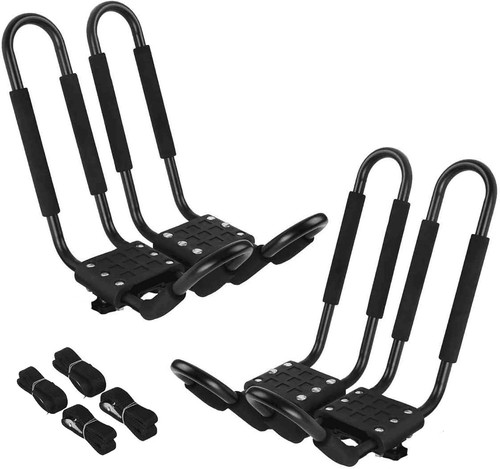 Kayak roof rack pairs - pairs, j-bar