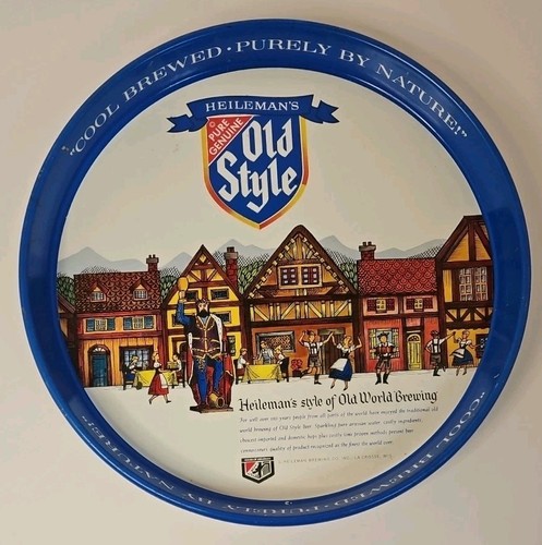 Old style beer - style, tray