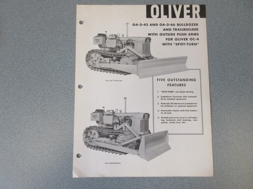Oliver crawler dozer - oc-4,