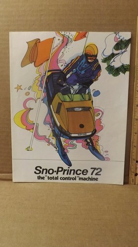 Vtg 1972 sno - sno-prince, jr
