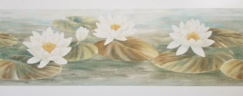 Tropical water lilies pond - tropical,