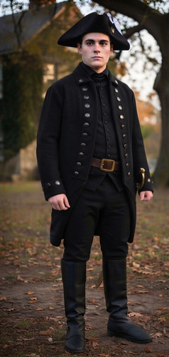 Mens revolutionary war - mens, costume