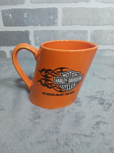 Harley davidson orange slanted - harley,