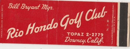 Rio hondo golf club downey - rio,