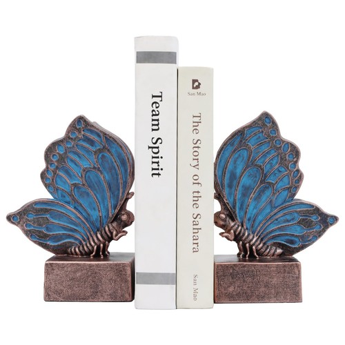 Blue vintage butterfly resin - vintage,
