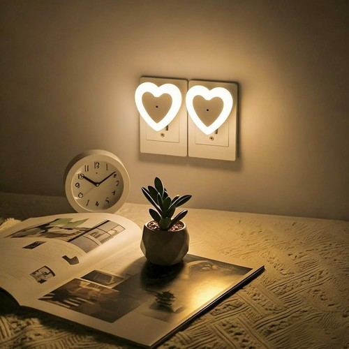 Pack heart shaped led plug - pack,