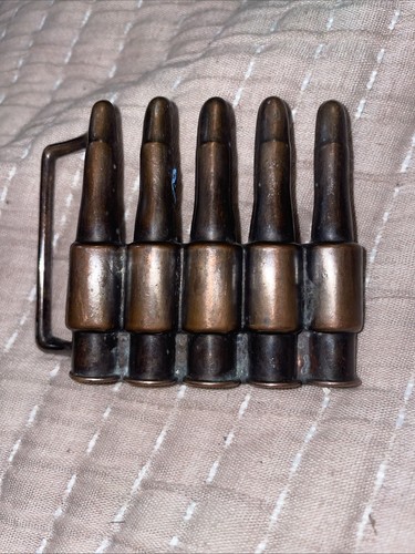 Copper bullet belt - bullet,