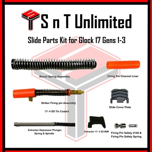 Glock slide parts kit g17 - 17,