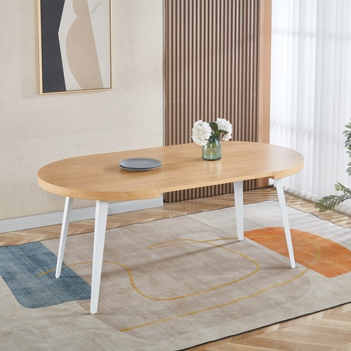 Extendable mdf table dining - extendable,