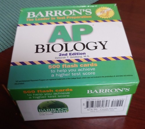 Barron biology flash - ap,