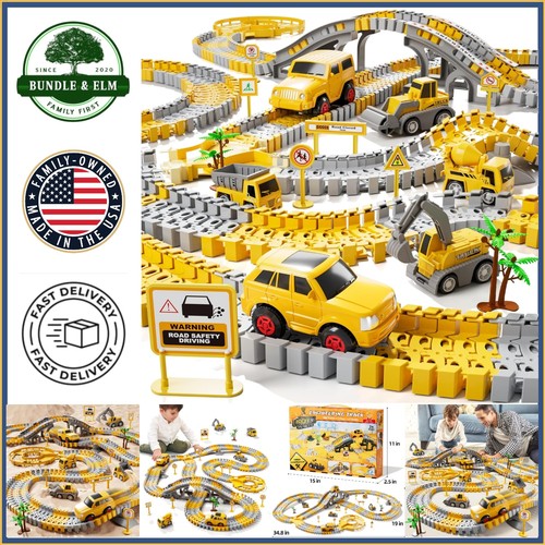 Kids race track toy set - kids,