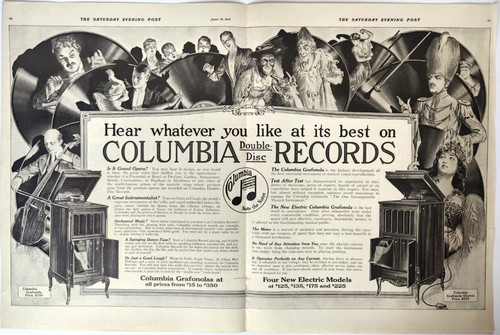 Columbia records grafonola - columbia,