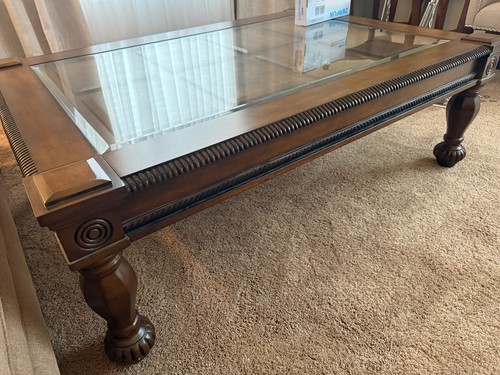 Traditional wood rectangular