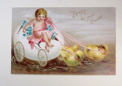 Vintage embossed easter - vintage,