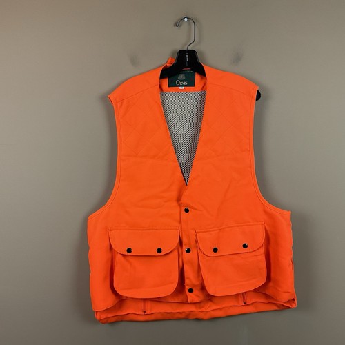 Orvis orange hunting vest mens - vest,