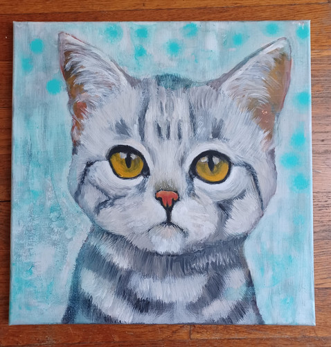 Original acrylic painting - painting, 14