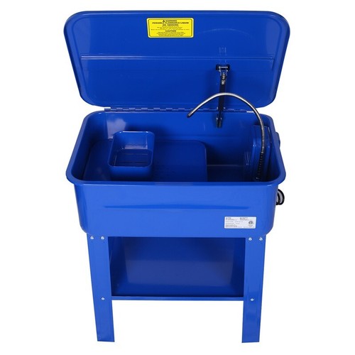 Cabinet parts washer with - washer,