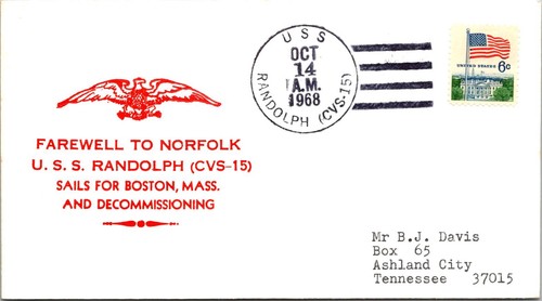 Uss randolph cvs - uss, cvs-15