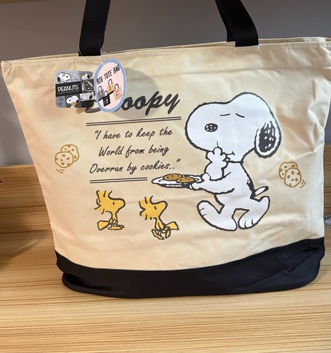 Peanuts snoopy large tote - large, bag