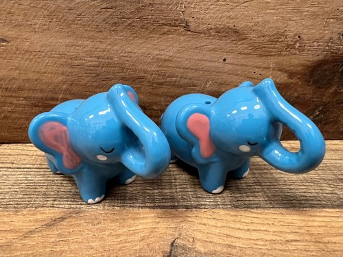 Elephant ceramic salt - elephant,
