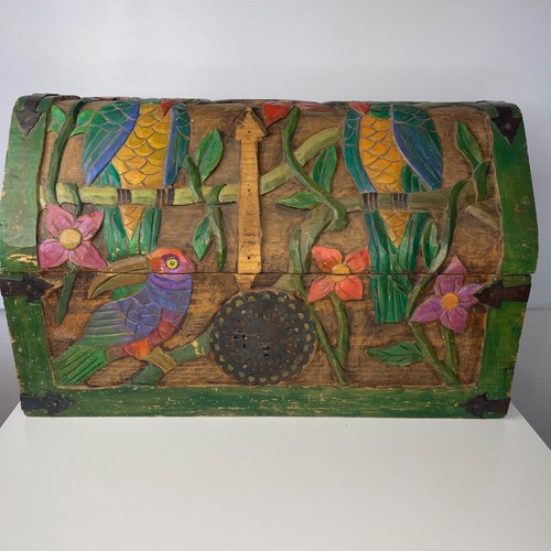 Old hand carved - old, mexican