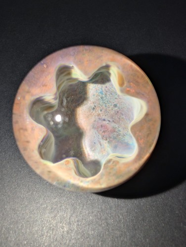 Contemporary art glass - glass, fumed