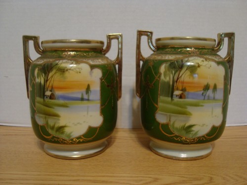 Vintage pair noritake - vintage, of