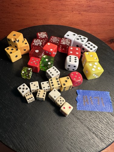 Vintage dice lot - vintage, (31