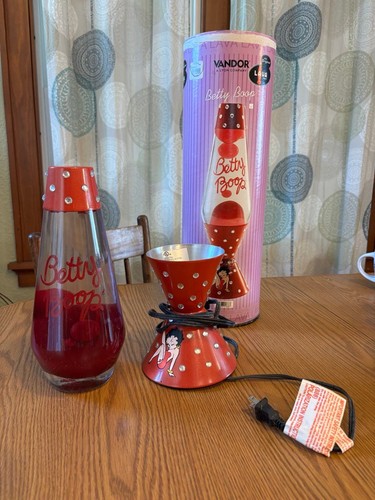 Betty boop original lava lamp - betty,