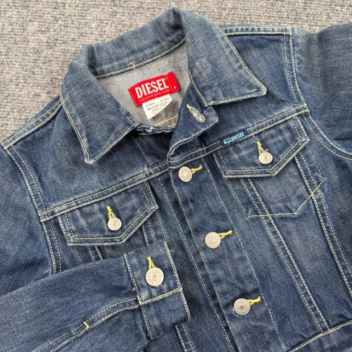 Diesel denim jacket small blue - diesel,