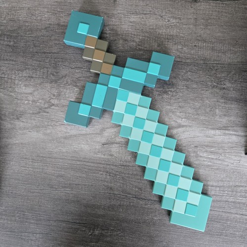 Minecraft diamond sword toy - minecraft,