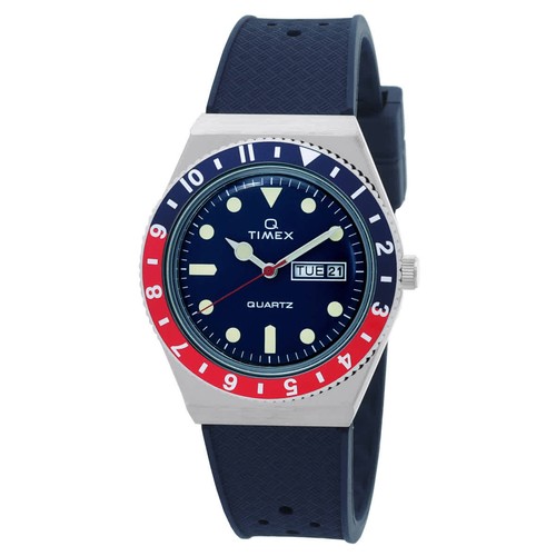 Timex quartz - q, blue