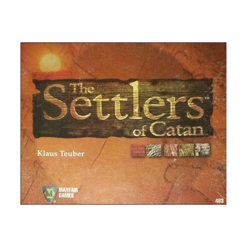 Mayfair boardgame settlers - settlers, of