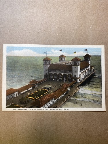 1920 1930 postcard aeroplane - 1920-1930,